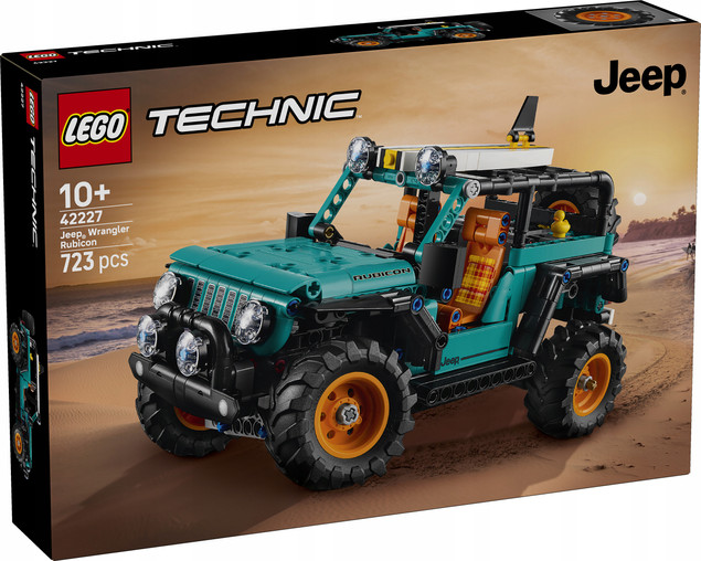 LEGO Technic 42227 Jeep Wrangler Rubicon 723 el.