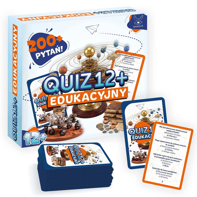 Gra planszowa Quiz edukacyjny 12+ Kangur