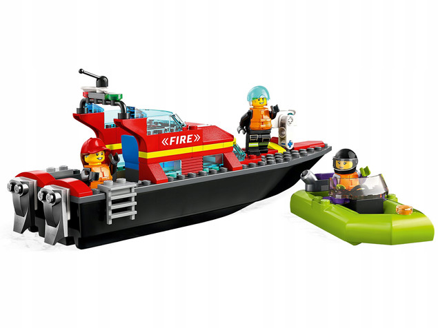 LEGO City Łódź Strażacka 144 el. 5+ 60373