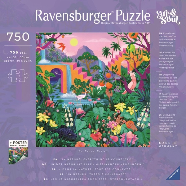 Puzzle Art & Soul: Niesamowita natura 750 elementów