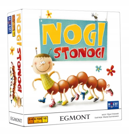 Nogi Stonogi gra edukacyjna Egmont