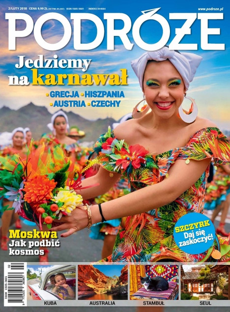 Magazyn Podróże 2/2018 – Moskwa, Kuba, Seul