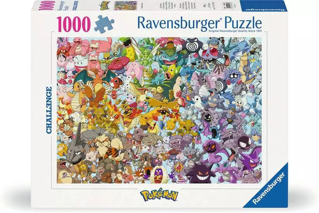 Puzzle RAVENSBURGER Challenge Pokemon 12000460 (1000 elementów)