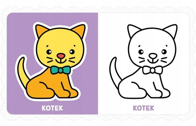 Kolorowanka Maluszka Obrazki z Grubym Obrysem Zielone Ciasteczko Aksjomat