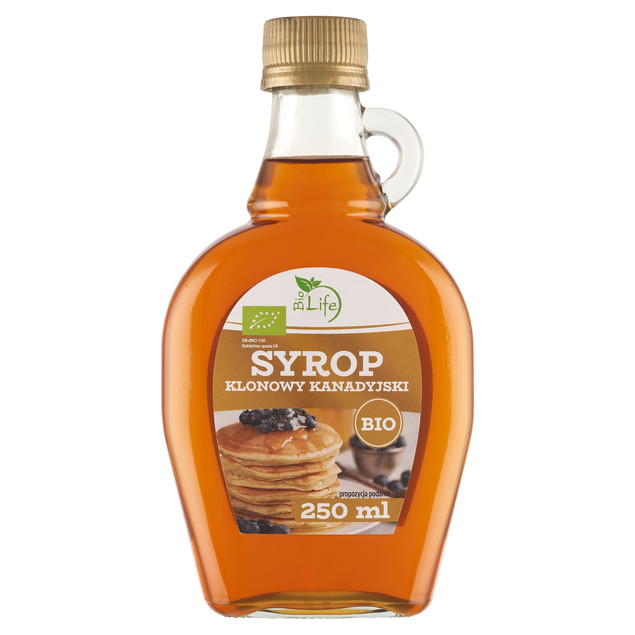 Syrop klonowy kanadyjski BIO 250 ml - Biolife