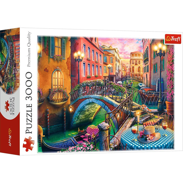 TREFL Puzzle 3000 elementów Wieczór w Wenecji 33080