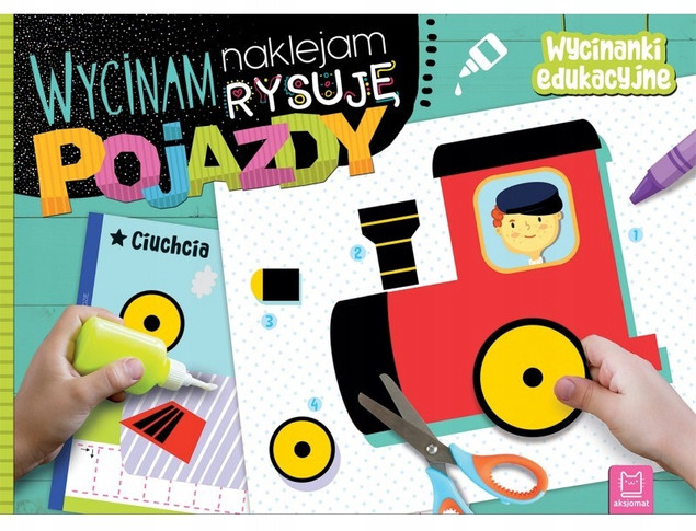 KSIĄŻECZKI DLA DZIECI WYCINAM NAKLEJAM