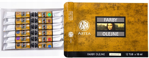 Farby tempera Astra 12 kolorów