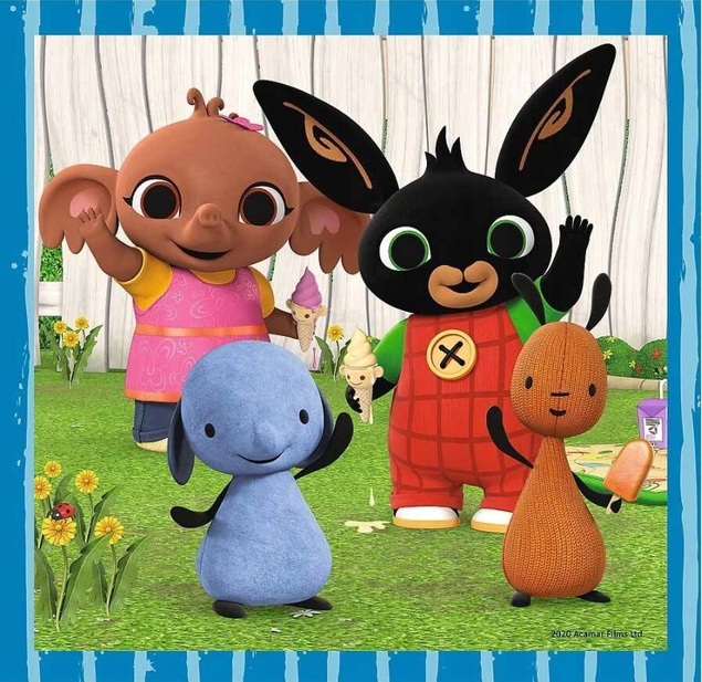 Puzzle 3w1 Układanka BING Zabawy Z Przyjaciółmi Królik Bajka 3+ Trefl 34851