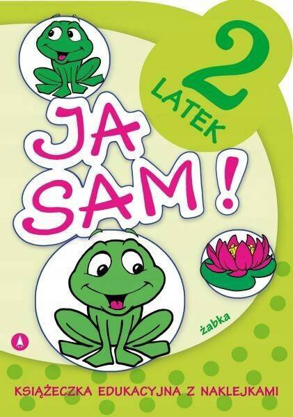 JA SAM 2-Latek PAKIET 5 Książeczek Edukacyjnych Z Naklejkami 2+ Skrzat