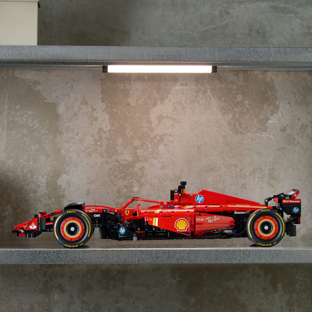 LEGO Technic 42207 Bolid F1 Ferrari SF-24 – Model Samochodu Wyścigowego dla Dorosłych
