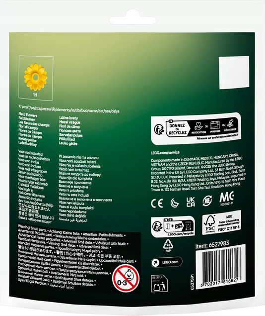 LEGO Botanicals Kwiaty Polne 30701 – Wieczny Bukiet z Klocków