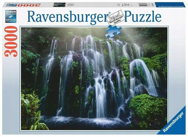 Puzzle Ravensburger 3000 elementów Wodospady