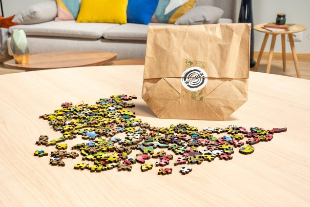Ravensburger Drewniane Puzzle 500 elementów