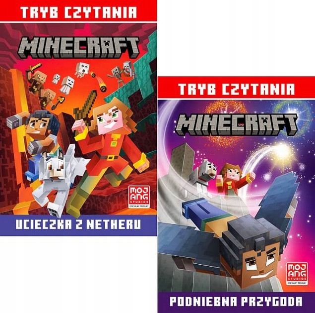 Minecraft Ucieczka Z Netheru Tryb Czytania Nick Eliopulos 7+ HarperKids