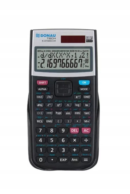 Kalkulator naukowy Donau Tech 401 funkcji czarny