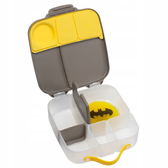 Śniadaniówka Lunchbox b.box Batman 2000 ml z Przegródkami i Wkładem Chłodzącym