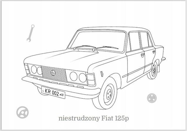 Maluszkowe malowanie. Polskie samochody