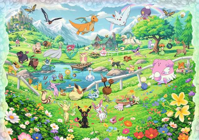 RAVENSBURGER Pokémon 40320 elementów