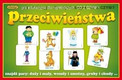 Gra planszowa Przeciwieństwa Adamigo Edukacyjna Memory dla Dzieci 3+