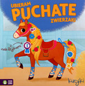 Ubieram Puchate Zwierzaki Kucyki: Ubieranka, Kolorowanka z Naklejkami Zielona Sowa