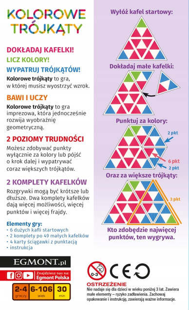Kolorowe trójkąty Egmont
