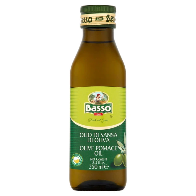 Oliwa Basso 250ml skład i tabela odżywcza