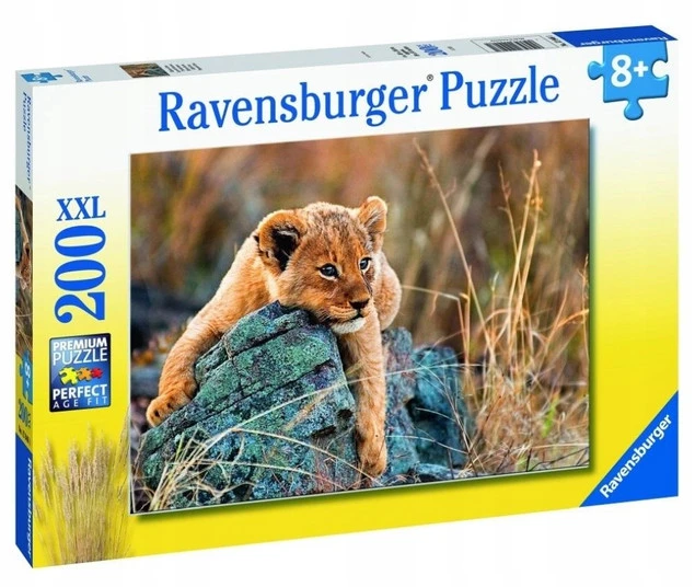 Puzzle z motywem małego lwa
