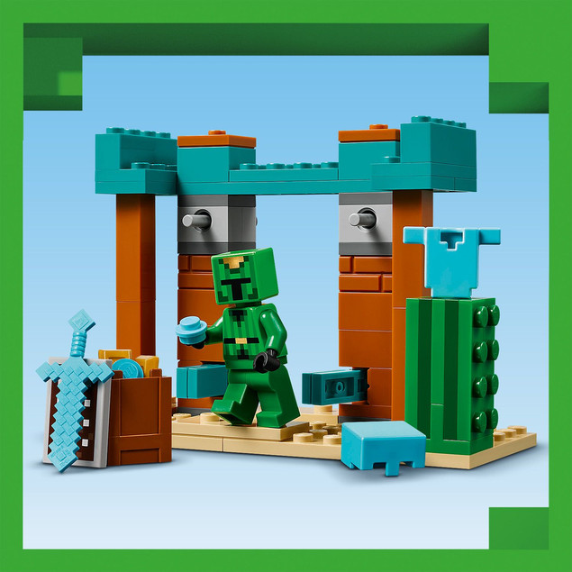 LEGO® MINECRAFT 21267 Pustynny patrol złosadników
