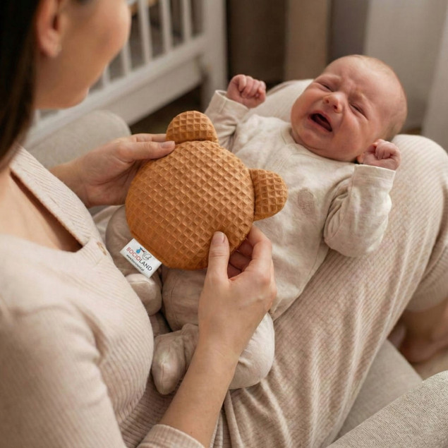 BOCIOLAND Termofor z PESTEK WIŚNI Medyczny Antyalergiczny Na Ból BRĄZ 180g