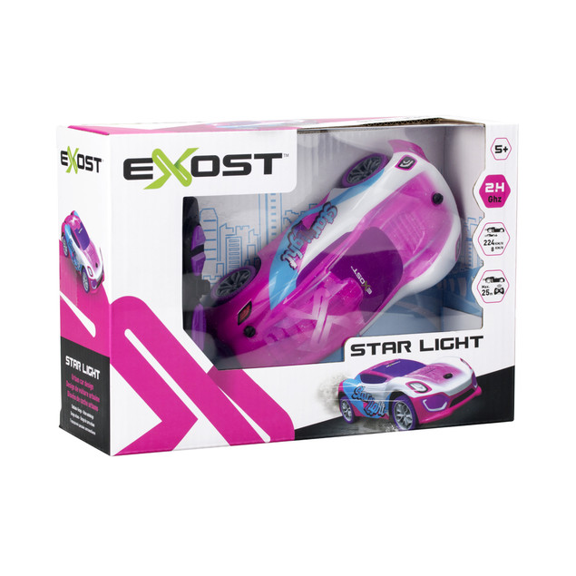Samochód zdalnie sterowany Exost Star Light 1:34 wielokolorowy