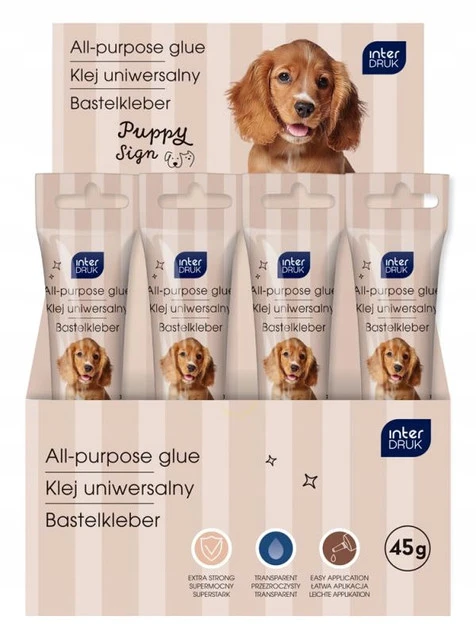 Klej super mocny introligatorski w tubie 45g Puppy Sign_2