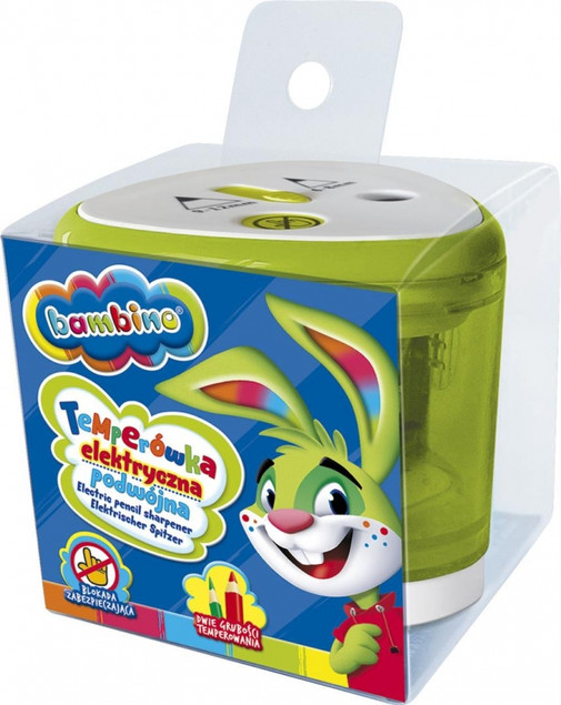 Temperówka Elektryczna Podwójna Z Bokadą 6-8/9-12mm Bambino