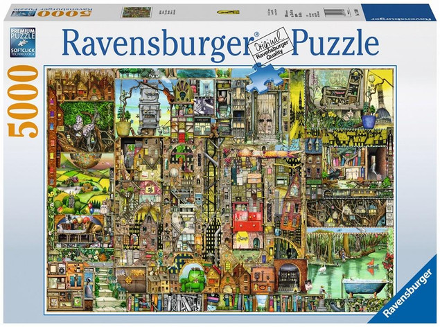 Puzzle Ravensburger 5000 elementów Dziwaczne Miasto