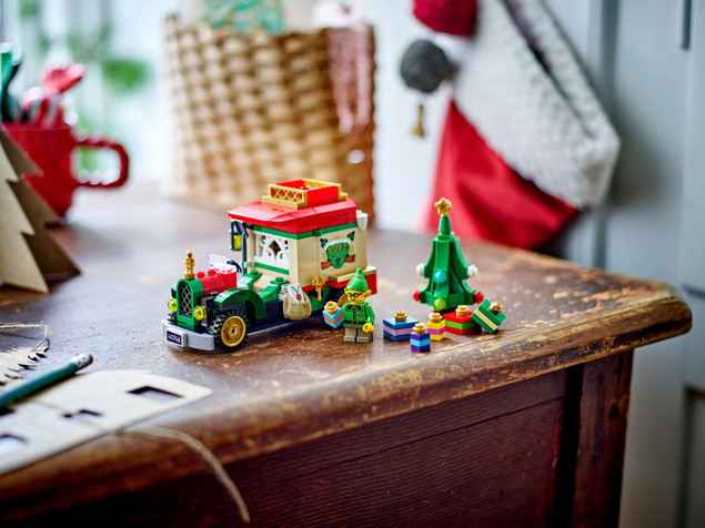Klocki LEGO 40746 Ciężarówka Świętego Mikołaja Zestaw Świąteczny