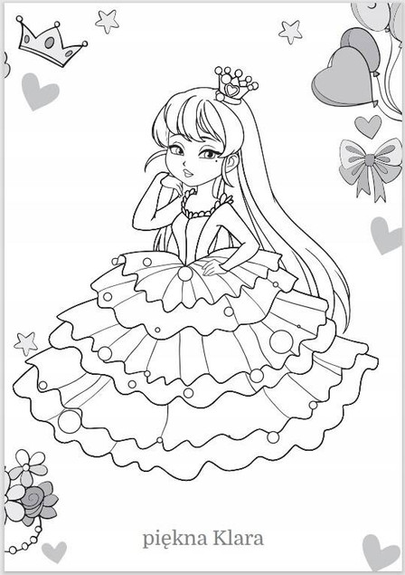 Maluszkowe malowanie. Księżniczki