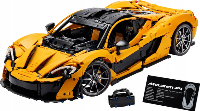 LEGO Technic 42172 McLaren P1™ – Kolekcjonerski Hipersamochód do Zbudowania