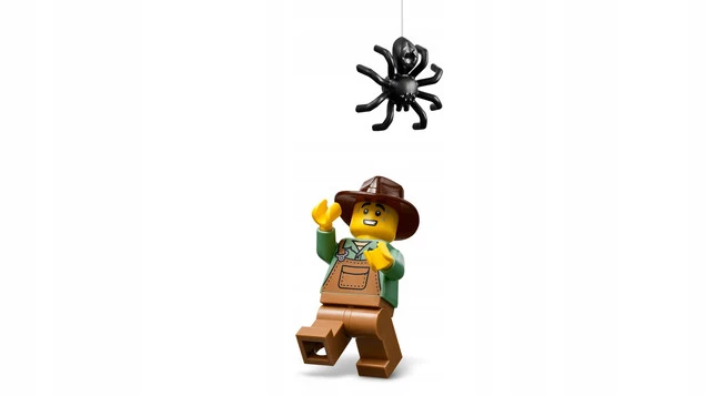 LEGO Ikoniczny 40822 Pickup z dyniami na Halloween - widok z boku