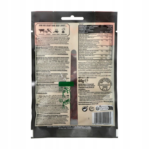 Jack Link's Beef Jerky Teriyaki 60 g