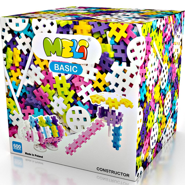 Klocki Meli CONSTRUCTOR 600szt PREZENT GIRLS PL 50070