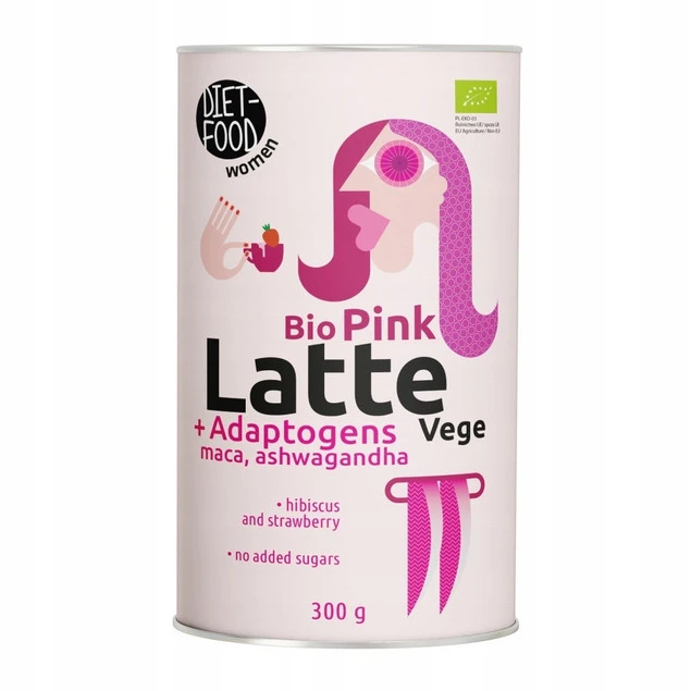 DIET-FOOD Bio Vege Latte Pink 300 g