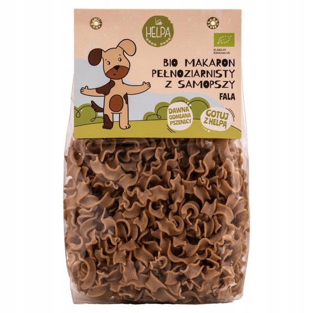 Bio Makaron Pełnoziarnisty z Samopszy Fala 250 g