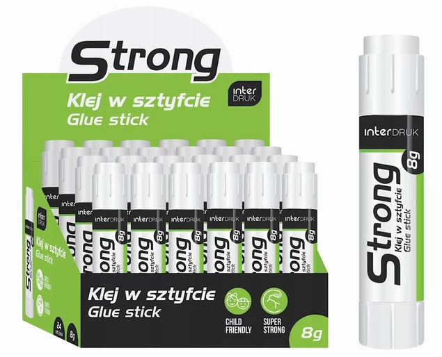 Klej w sztyfcie Strong Interdruk 8 g_2