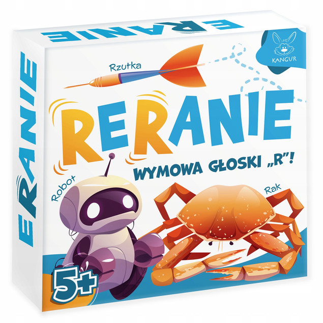 Gra planszowa Gra Reranie - Wymowa głoski "R" Kangur