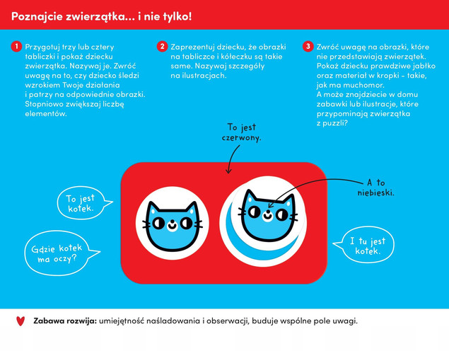 Puzzle Kontrastowe Do Pary 9 Układanek Czuczu 12M+