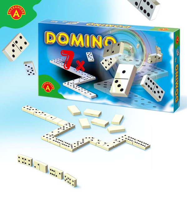 Domino Klasyczne Edukacyjne 5+ Alexander