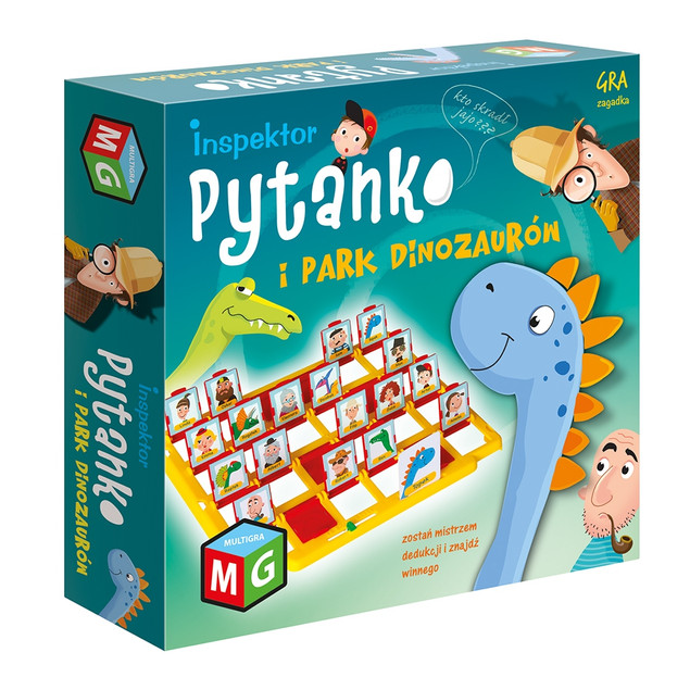 Gra planszowa Inspektor Pytanko i Park Dinozaurów Multigra