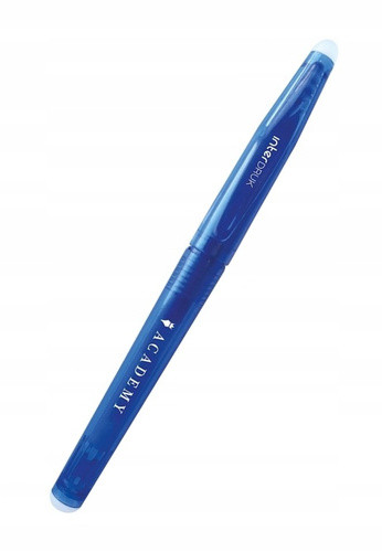 Długopis Zmazywalny Interdruk Academy Niebieski 0.7mm + 3 Wkłady