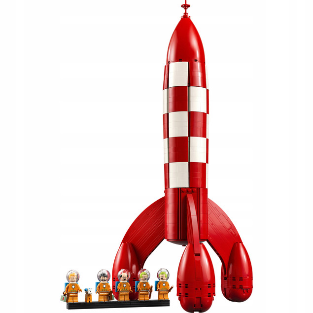 LEGO Ideas 21367 Tintin i Rakieta na Księżyc – Model Kolekcjonerski