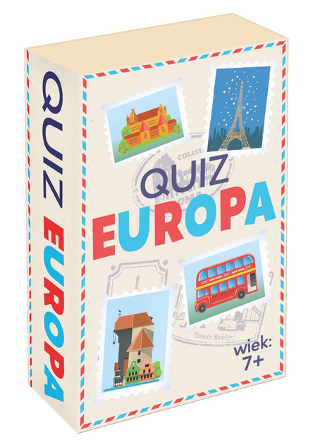 Quiz Europa Mini Gra Edukacyjna Kangur